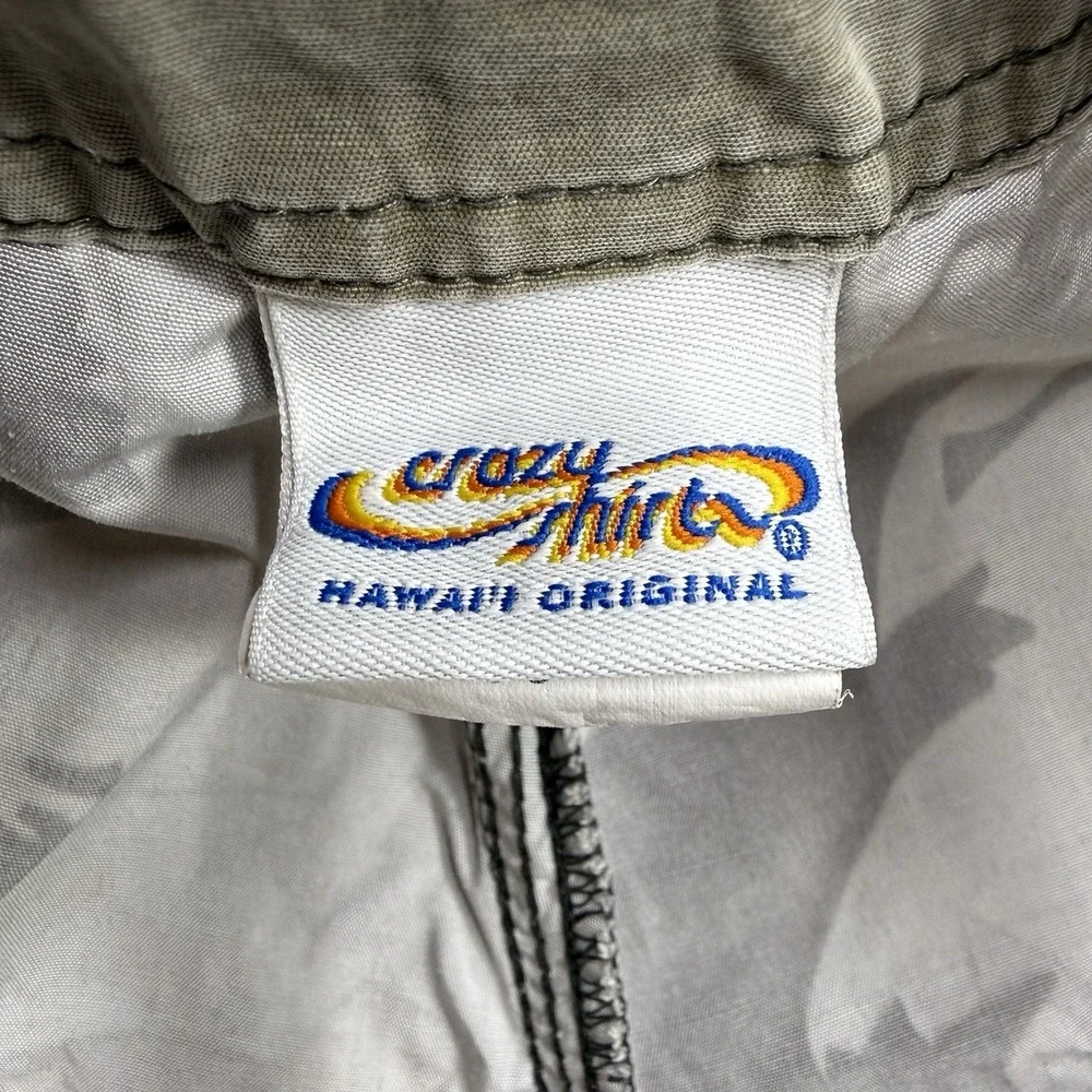 Vintage Crazy Shirts Men's Boardshorts Size 36 Tropical Camo Swim Trunks